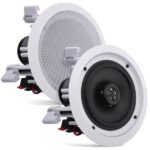 Pyle PDIC1661RD In-Wall / In-Ceiling Speakers, 2-Way Flush Mount Home Speaker Pairing in kenya at mtronics audioshop